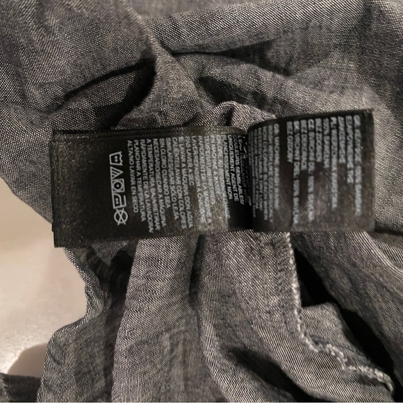 The North Face Black Chambray Dress, Relaxed Fit XSmall - Picture 10 of 12